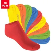 Footstar Sneakersocken EVERYDAY! Kinder Sneaker Socken (10 Paar) Kurze Socken für Kids (10-Paar)