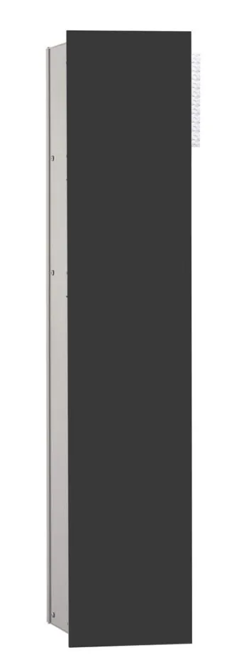 emco WC-Modulasis 2.0, schwarz Unterputz, 811 mm, Türanschlag links ohne Einbaurahmen, 1-türig, 9754 975427553