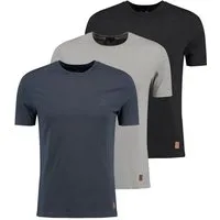 Key Largo T-Shirt MT Pepper round uni Basic Look MT00666 Rundhalsauschnitt unifarben kurzarm slim fit