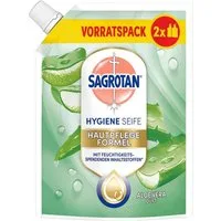 SAGROTAN Flüssigseife Aloe Vera, 500 ml Nachfüllpack