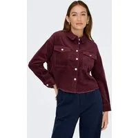 ONLY Cordjacke ONLMARINA-ENY L/S CORD JACKET PNT NOOS Baumwolle