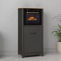 Inter Link Backofen/Kühlumbauschrank Veneto (1-St) Für Backofen & Kühlschrank, Soft-Close, 70x60x167