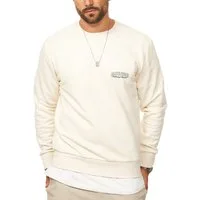 Jack & Jones Sweatshirt als Crew Neck Rundhalspullover im Regular-Fit Herren Sweatpullover mit Logoprint
