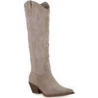 VAN HILL 839869 Cowboystiefel Damen Leicht Gefütterte Cowboystiefel Stiefel Stickereien