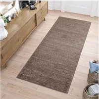 Tapiso Läufer SARI, rechteckig, Höhe: 10 mm, Kurzflor Flurläufer, pflegeleicht, Wohnzimmer Schlafzimmer Flur Küche