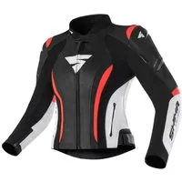 SHIMA Motorradjacke Miura 2.0 Damen Motorrad Lederjacke Rückenprotektor enthalten,perforiert