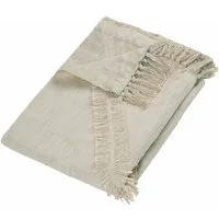 Mirabeau Tagesdecke Plaid Freya creme
