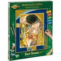 Schipper Malen nach Zahlen Schipper Malen nach Zahlen Master Premium 40x50cm Der Kuss 609130301