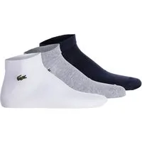Lacoste Sneakersocken Unisex Socken 3er Pack Baumwolle (Packung, 3er Pack)