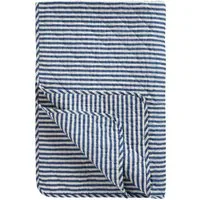 Ib Laursen Tagesdecke Ib Laursen Decke Quilt Tagesdecke Überwurf Streifen Blau Weiß