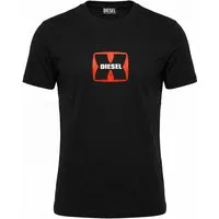 Diesel Rundhalsshirt Slim Fit Logo Shirt - T-DIEGOR-K47