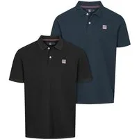 VINSON Kurzarmhemd VINSON 2-pack Polo VMMike