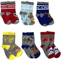 PAW PATROL Freizeitsocken PAW PATROL Socken Set 6 Paar Kindersocken Kinder Strümpfe für Jungen 2x 3er Pack Socken Kinder