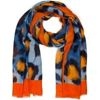 styleBREAKER Modeschal Schal mit Oversize Leoparden Print, (1-St)