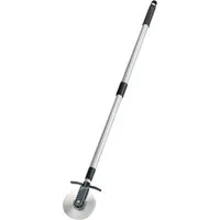 Maximex Kantenschneider Modell Cut, 138 cm Gesamtlänge, Rasenkanten-Roller mit Teleskopstiel, ausziehbar von 56 bis 122 cm