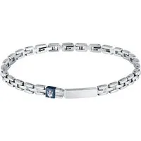 MASERATI Armband Iconic JM324AVD56 – Maskulines Herren-Armband aus Edelstahl, 21 cm