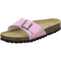 AFS-Schuhe 211233 Sommer Pantolette für Damen mit Fußbett, bequeme Sandalen aus Leder