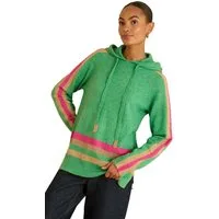 Love & Roses Kapuzenpullover Love & Roses Strickpullover mit Kapuze, Regular (1-tlg)