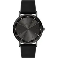 s.Oliver Quarzuhr Modern Statement SO-4484-PQ, Armbanduhr, Damenuhr, Silikonarmband, analog