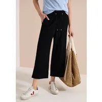 CECIL Culotte aus Seersucker-Material