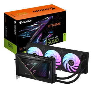 GIGABYTE AORUS GeForce RTX 5090 Xtreme Waterforce 32G | gv-n5090aorusx w-32gd | 32GB GDDR7 - 1x HDMI 2.1b