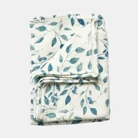 Mirabeau Tagesdecke Plaid Ocevara blau/creme