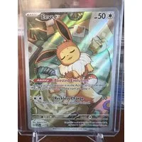 AMIGO Sammelkarte Pokemon Eevee Promo SVP-173 Prismatic Evolutions Englische Karte