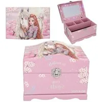 Depesche Schmuckkasten DEPESCHE TOPModel Schmuckschatulle VIVA VIOLET mit Licht rosa