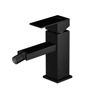 Steinberg Serie 160 Bidetarmatur m. Ablaufgarnitur, matt black, 1601300S 1601300S