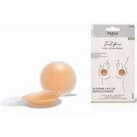 PARSA Beauty Set: Push-up-BH Lifestyle Lift-up Nipple Covers in Beige für natürlichen Push-up