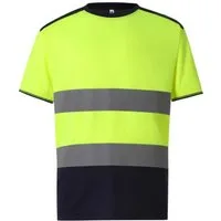 YOKO Warnschutz-Shirt Hi-Vis Two-Tone T-Shirt S bis 3XL