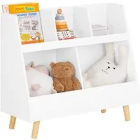 SoBuy Bücherregal KMB19, Kinderregal mit 5 Fächern