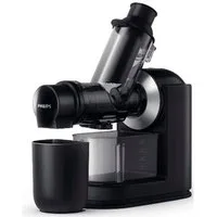 Philips Slow Juicer HR1889/70, 150 W, Viva Collection, mit Tropfstopp, QuickClean, XL Einfüllöffnung