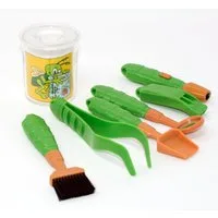 MEDUP Experimentierkasten Forscher Werkzeugset Becherlupe Entdecker Naturfreunde Kindergarten, (2-tlg)