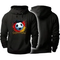 MyDesign24 Hoodie Fanhoodie Fussball WM Hoodie 2026 Nationalmannschaft Kapuzenpulli Deutschland i674
