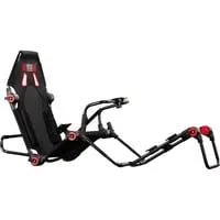 F-GT Lite Rennsimulator-Cockpit, Sim Rig schwarz