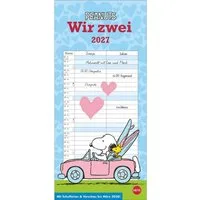 HEYE Wandkalender Peanuts Planer Wir zwei 2027