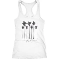 Neverless Tanktop Damen Tank-Top Palmen California Westcoast Palms Summer Racerback