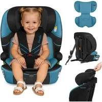 lionelo Autokindersitz LEVI FIX I-SIZE, ab: ab 15 Montaen, bis: Bis ca. 12 Jahre (150 cm), ab: 76 cm, bis: 150 cm, (Set), Dri-Seat/ISOFIX/TopTether/Reduziereinsatz/Komfort