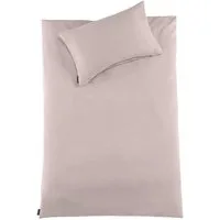 Holiday Heimtex Babybettwäsche PURE HUG, 100 x 135 cm, Rose, Baumwolle, 2 teilig, mit Reißverschluss