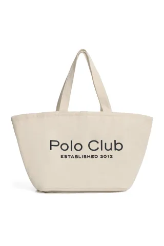 Shopper Bag Sloane ecru Established 2012 Polo Club