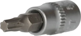 Brilliant Tools 1/4" Torx-Bit-Stecknuss, mit Stirnlochbohrung - BT020985