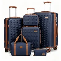 KONO Koffer Hartschalenkoffer Reisekoffer Trolleys 100% ABS Handgepäck Koffer