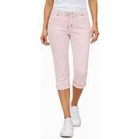 SUBLEVEL Shorts Damen 3/4 Capri Hose leichte Sommerhose mit Gürtel Leichte Caprihose mit Stretchkomfort, Slim Fit