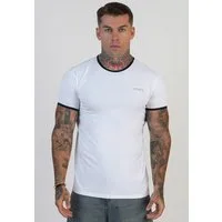 Siksilk T-Shirt SikSilk Herren Ringer T-Shirt