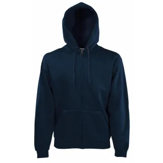 Fruit Of The Loom Herren Zip durch Hoodie Sweatshirt / Hoodie (Deep Navy)