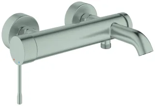 GROHE Wannenarmatur Essence Wandmontage eigensicher supersteel, 25250DC1 25250DC1