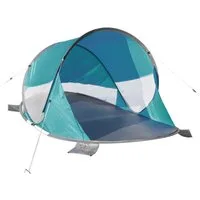 Haushalt International Strandmuschel Pop Up Strandmuschel Wurfzelt Sonnenschutz Windschutz Zelt UV Schutz, Personen: 3