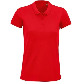 SOLS Damen/Damen Planet Bio-Poloshirt (Rot)