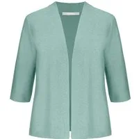 bianca Strickjacke SAMIRIS in angesagter Feinstrick-Optik in Trendfarbe